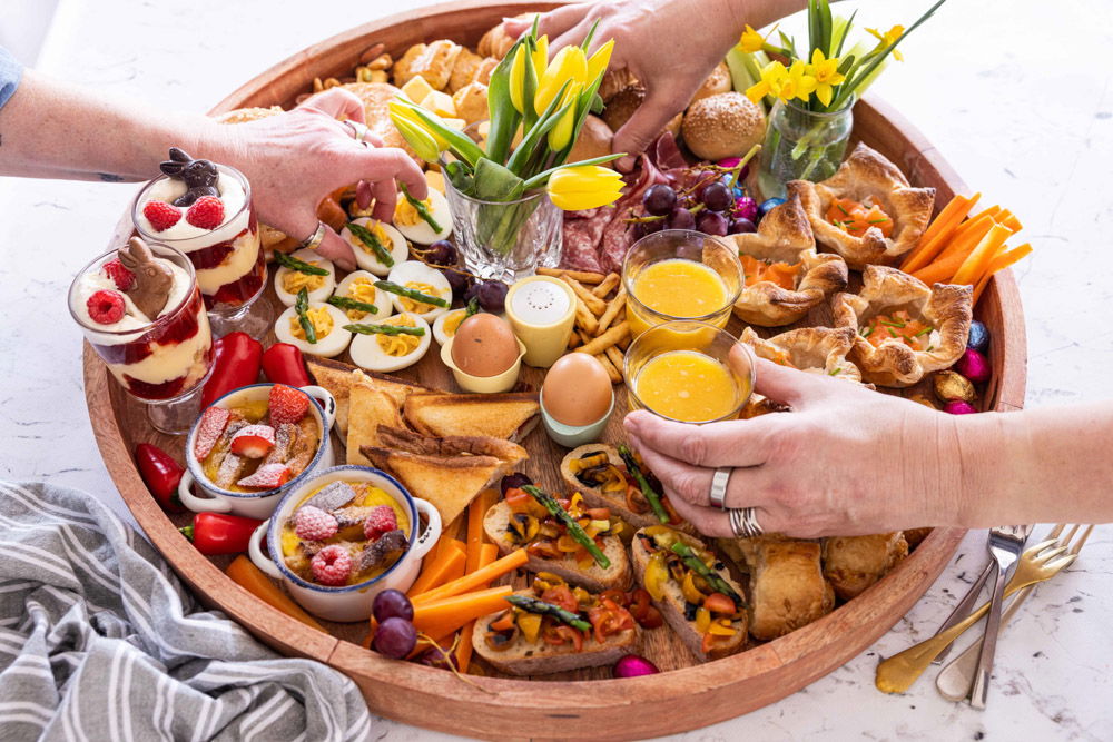 Borrelplank pasen
