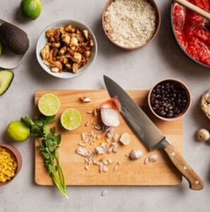 Burrito bowl met cajunkip