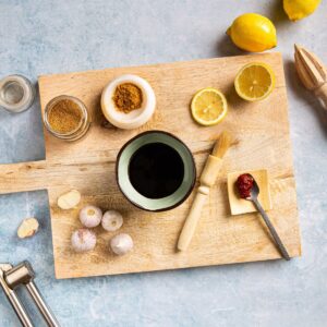 Aziatisch gepekeld buikspek van de barbecue