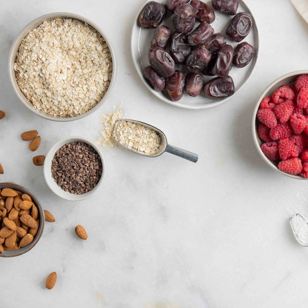 Frambozen bliss balls