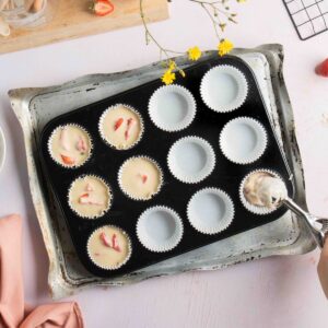 Aardbei crumble muffins