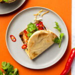 Frikandelburger Indian style