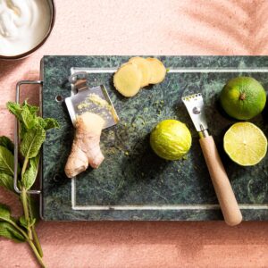 Kipsaté in romige tandoori marinade