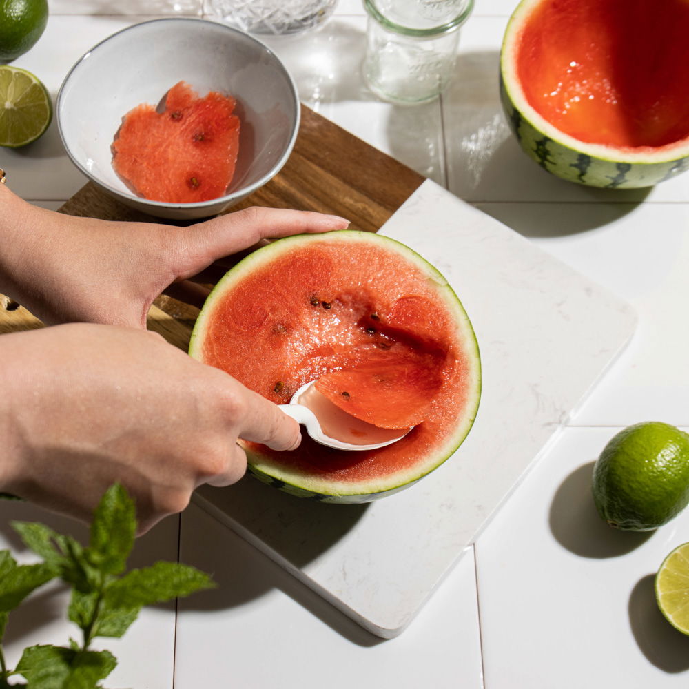 Watermeloen slush bowl