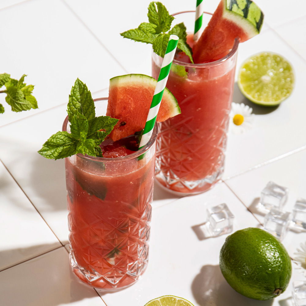 Watermeloen slush bowl