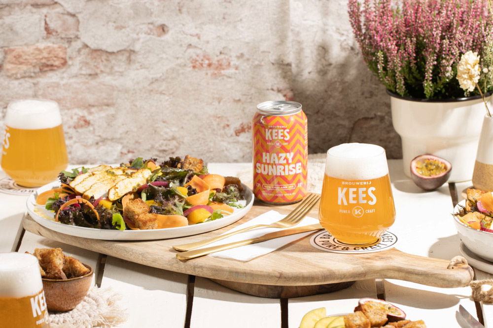 Brouwerij Kees Hazy Sunrise Salade