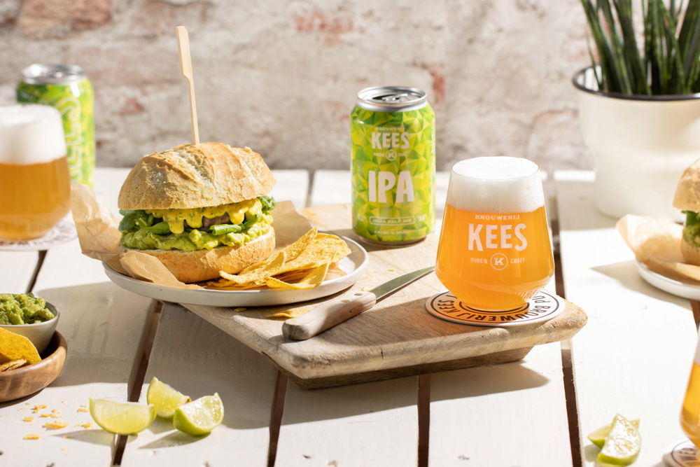 Brouwerij Kees IPA Burger