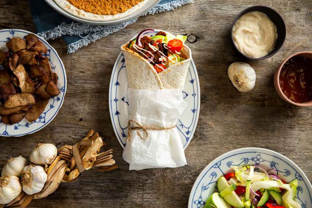 Turkse Pizza met kebab