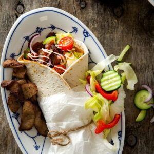 Turkse Pizza met kebab