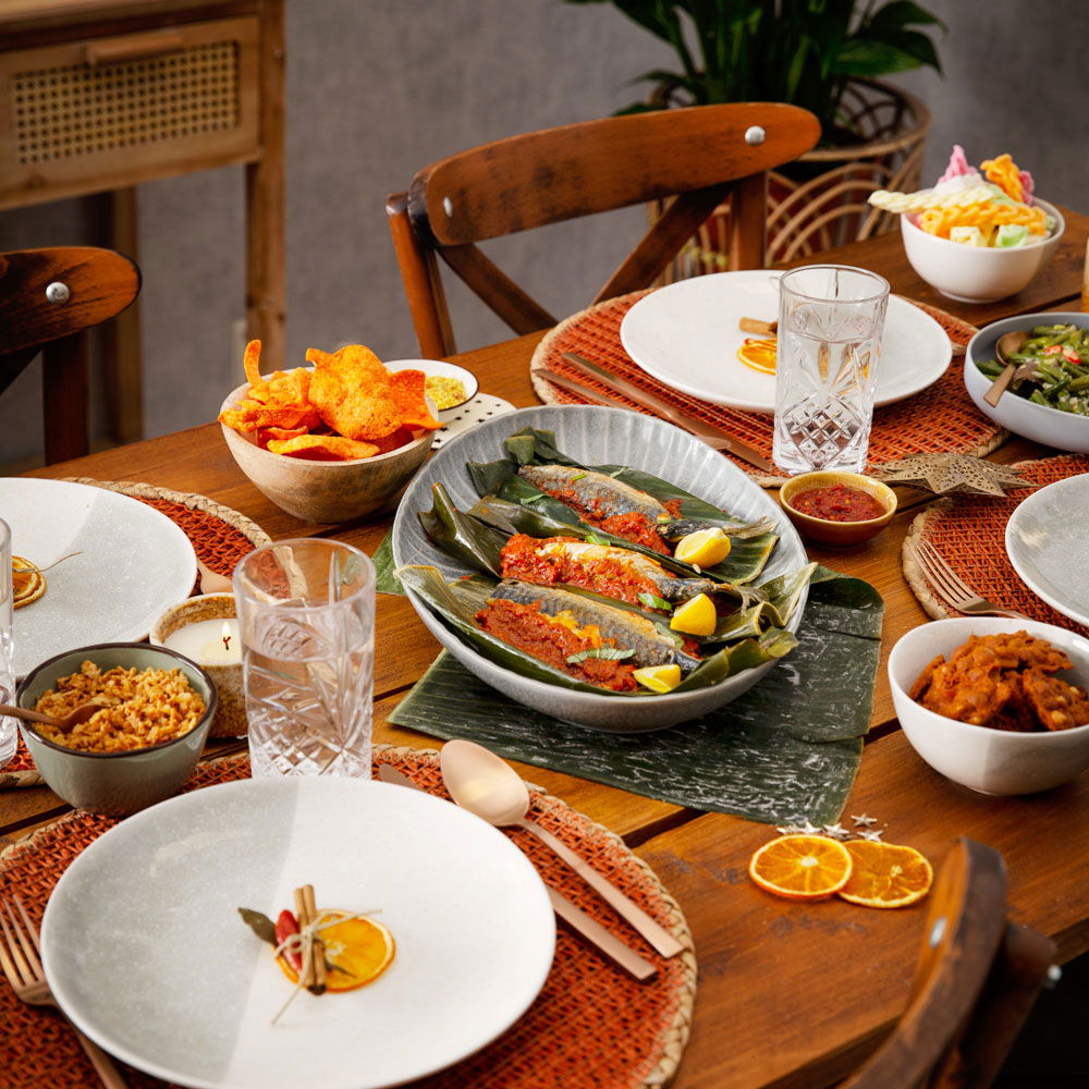 Pepesan in bananenblad