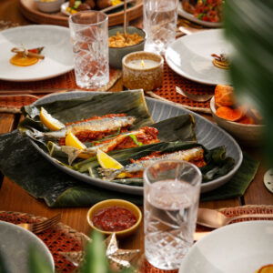 Pepesan in bananenblad