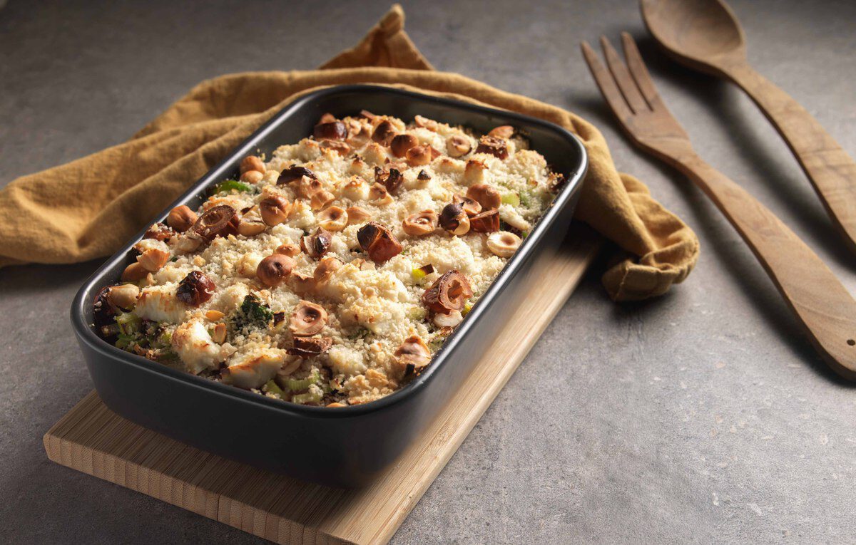 Aardappelgratin Met Prei Biet En Geitenkaas