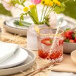 Aardbeiensiroop met citroen en gember