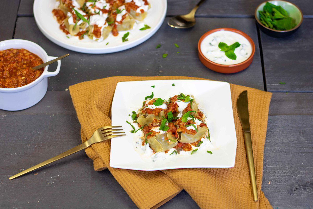 Afghaanse Mantu Dumplings