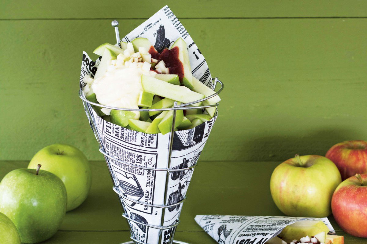 Appelfriet Met Zoete Ketchup Mayo