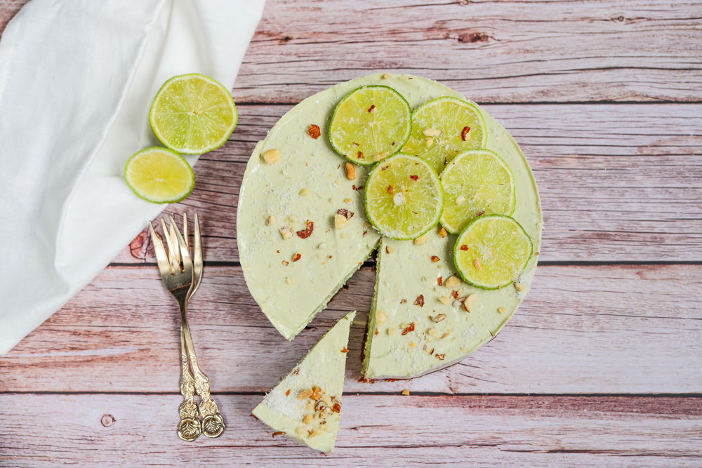 Avocado Limoen Kwarktaart