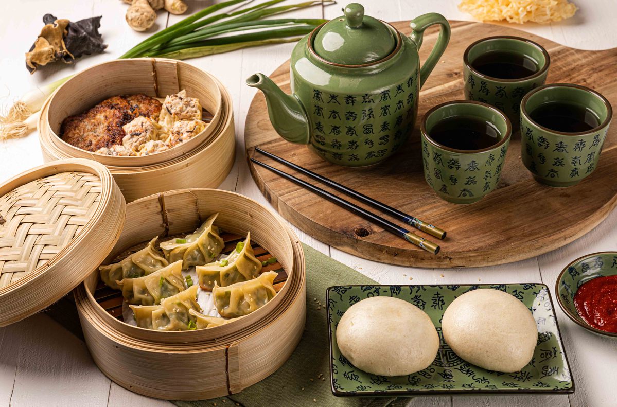 Bapao Met Gehakt En Gember