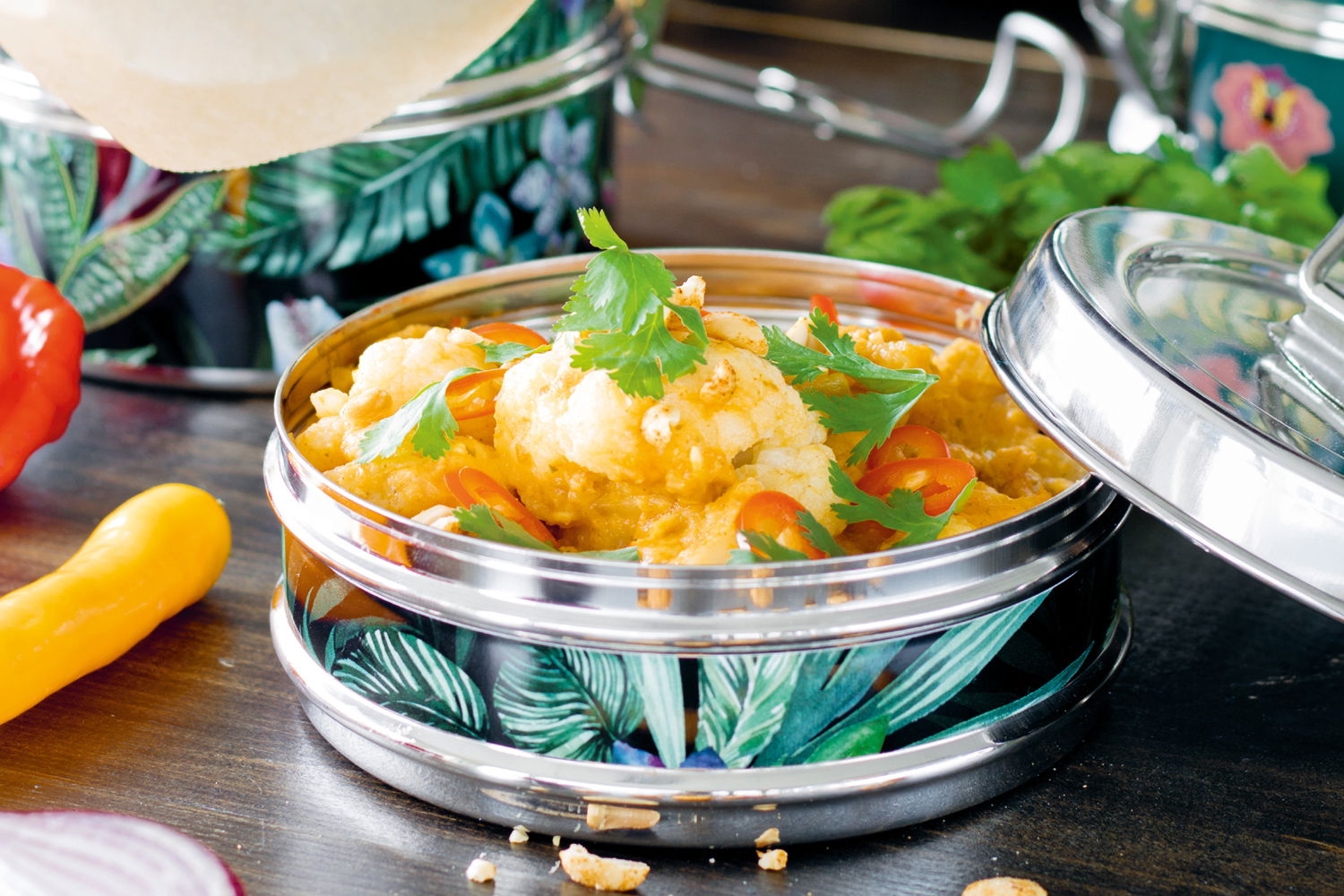 Bloemkool Tikka Masala Met Naantostis