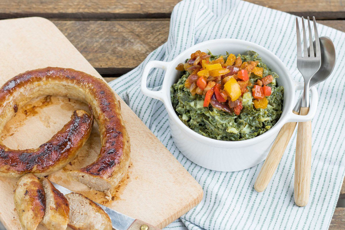 Boerenkoolstamppot Met Paprika