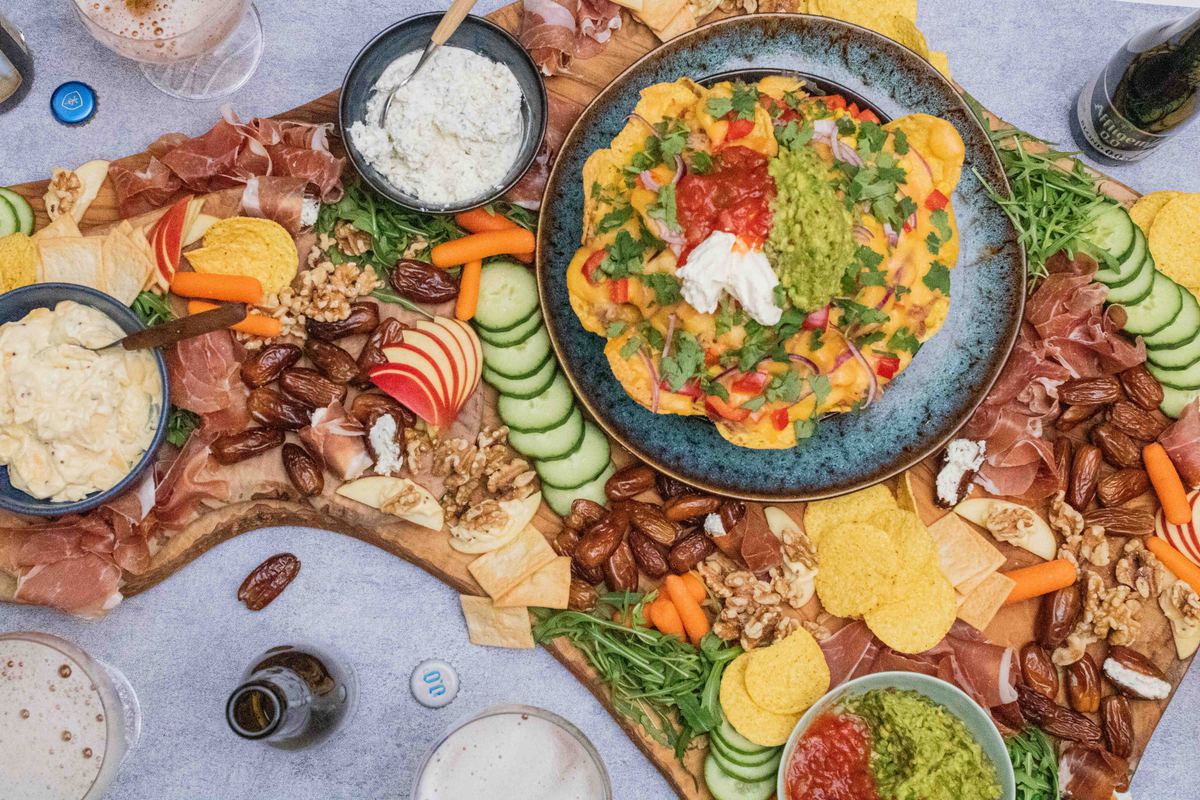 Borrelplank Met Nachos