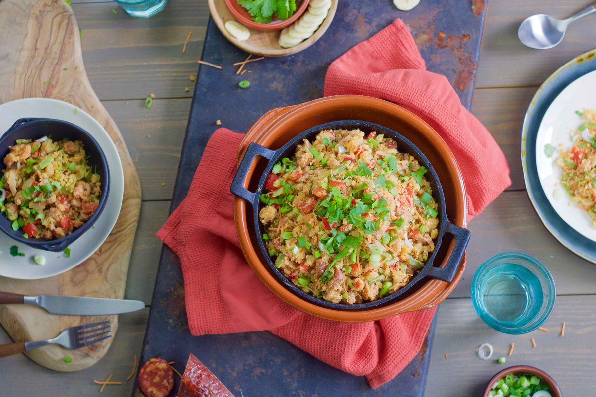 Braziliaanse Bonensalade Met Spekjes En Chorizo