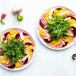 Carpaccio van bieten en radijs