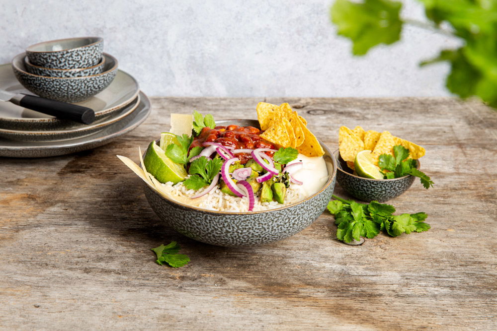 Chili Sin Carne Bowl