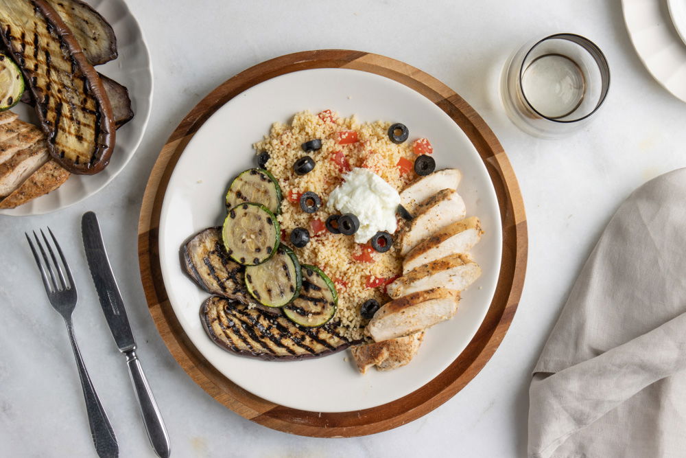 Couscous Met Gekruide Kip