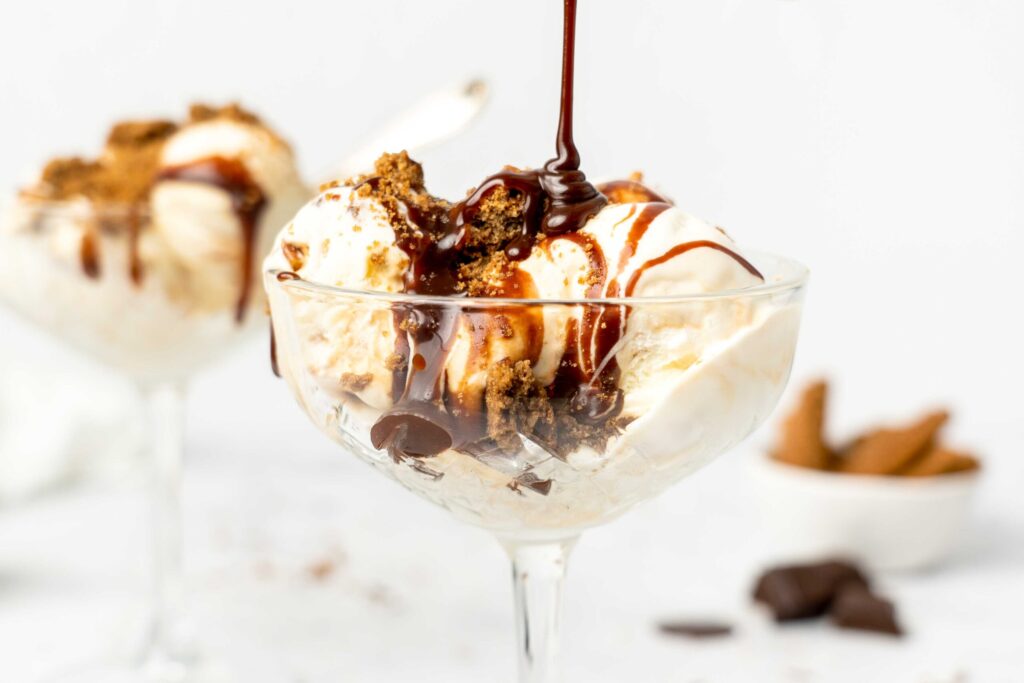 Dame Blanche Met Karamel En Speculaas