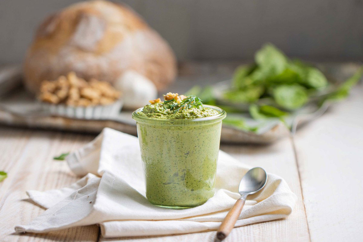 Dillepesto Met Walnoot En Ricotta