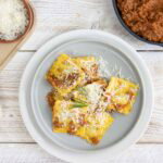 Familie Ghiorsi – Genuese ravioli met sugo saus