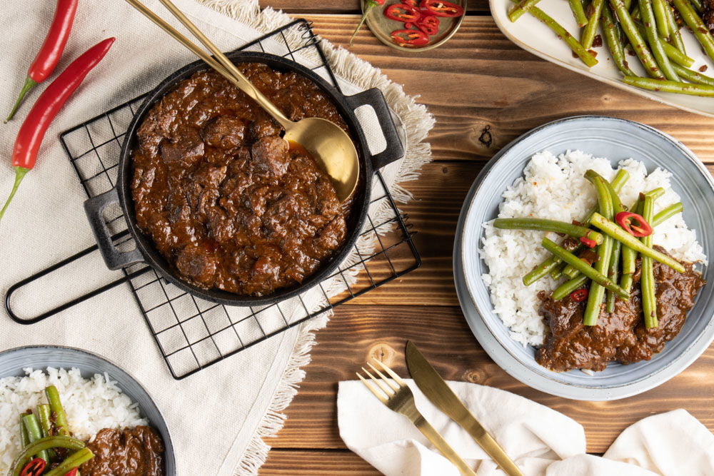 Familie Van Der Aar Pepervlees Met Sambalboontjes