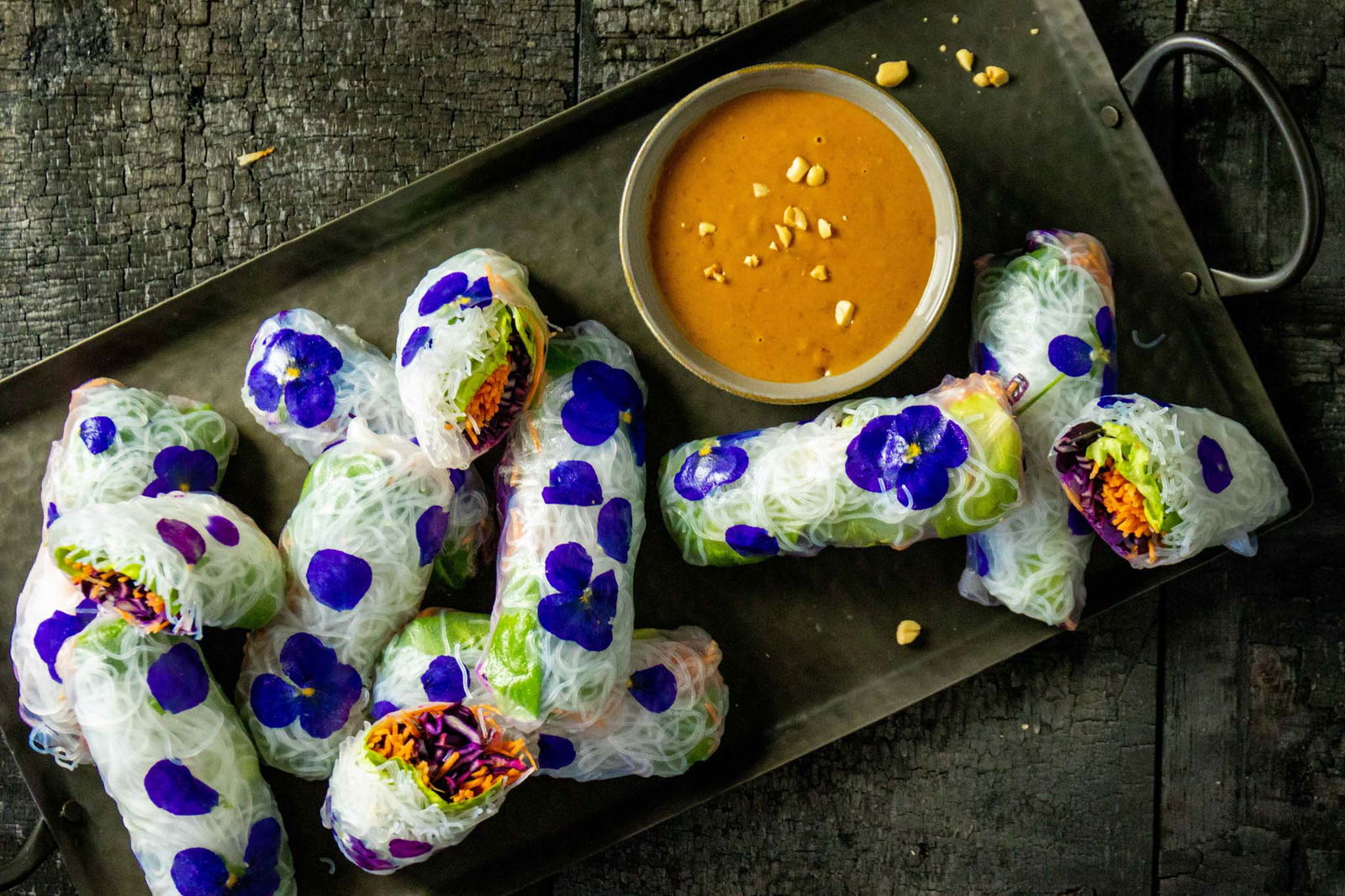 Flower Spring Rolls