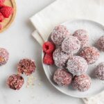 Frambozen bliss balls