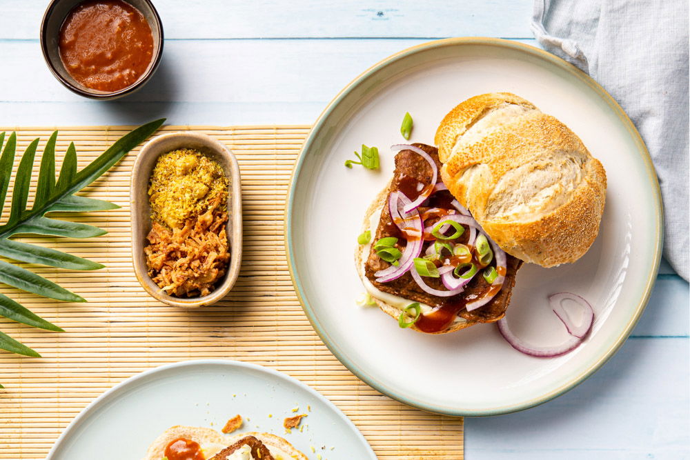 Frikandelburger Dutch Style