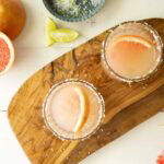 Frisse cocktail met grapefruit, limoen en tequila