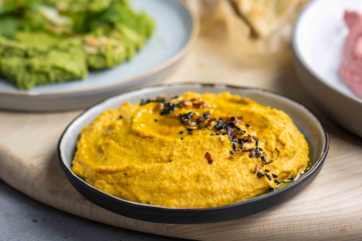 Gele Curry Hummus
