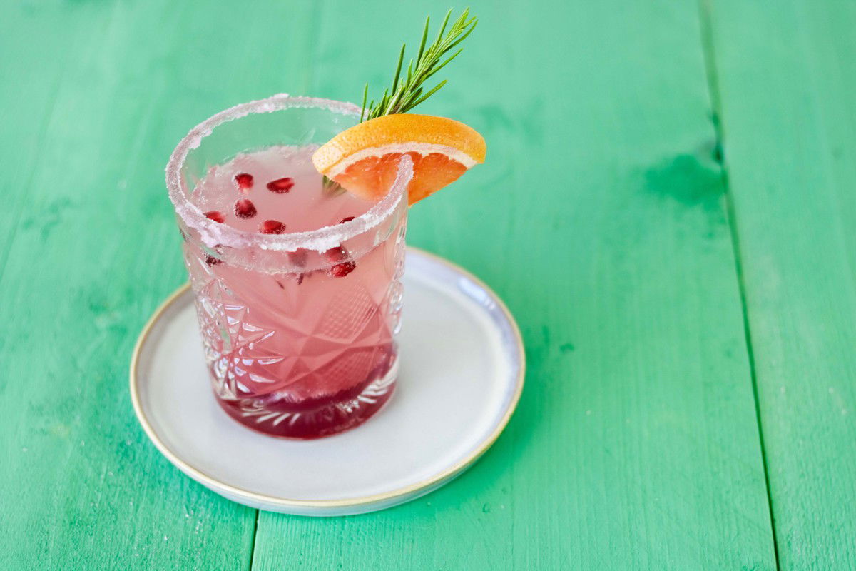 Granaatappel Grapefruit Mocktail