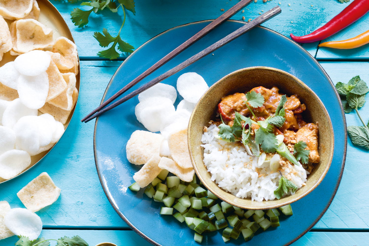 Kai Panang Thaise Kip In Pindacurry