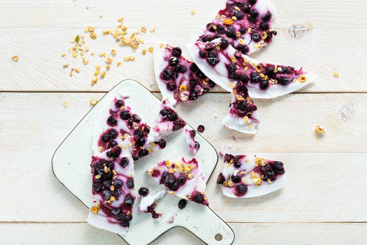 Kokos Blauwe Bessen Ijsschotsen