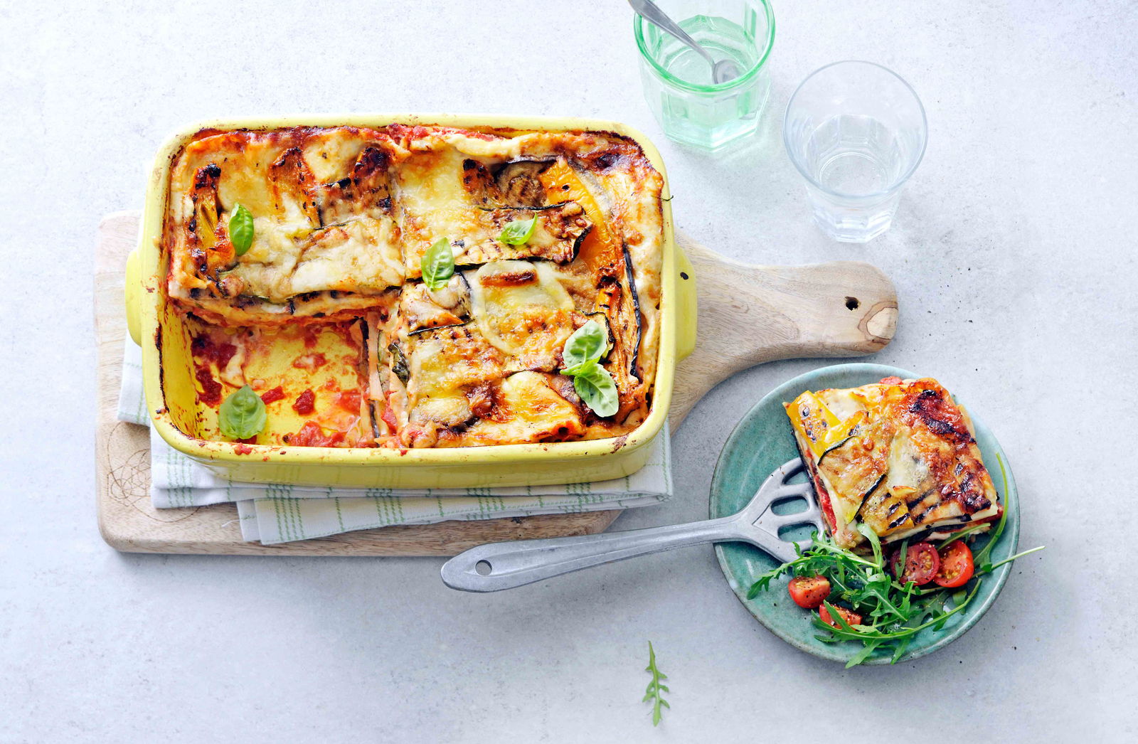 Lasagne Met Gegrilde Groenten