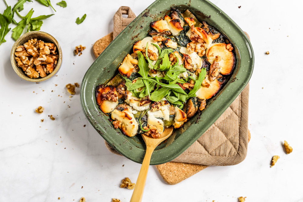 Lasagne Met Geitenkaas En Spinazie