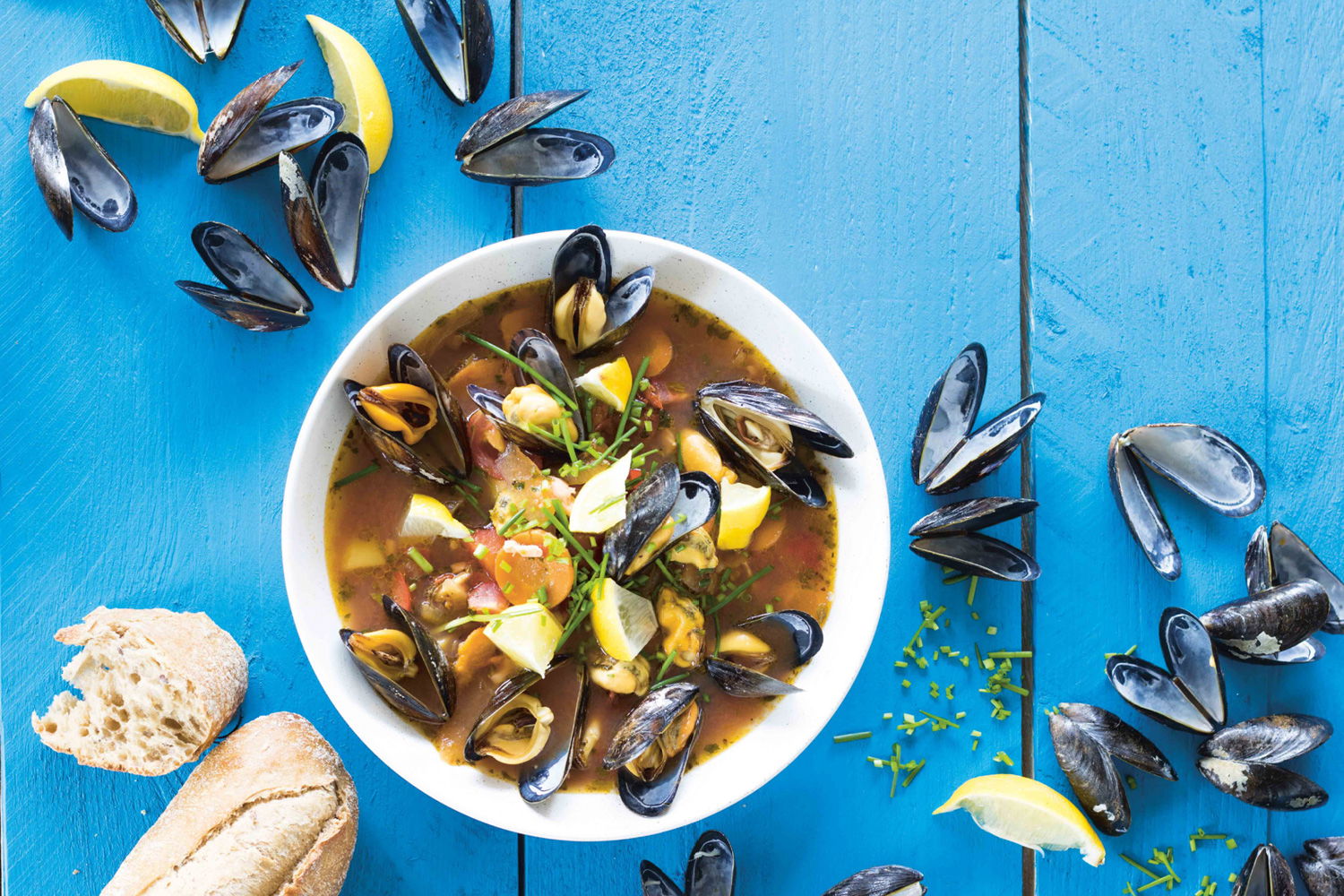 Manhattan Chowder Met Zeeuwse Mosselen