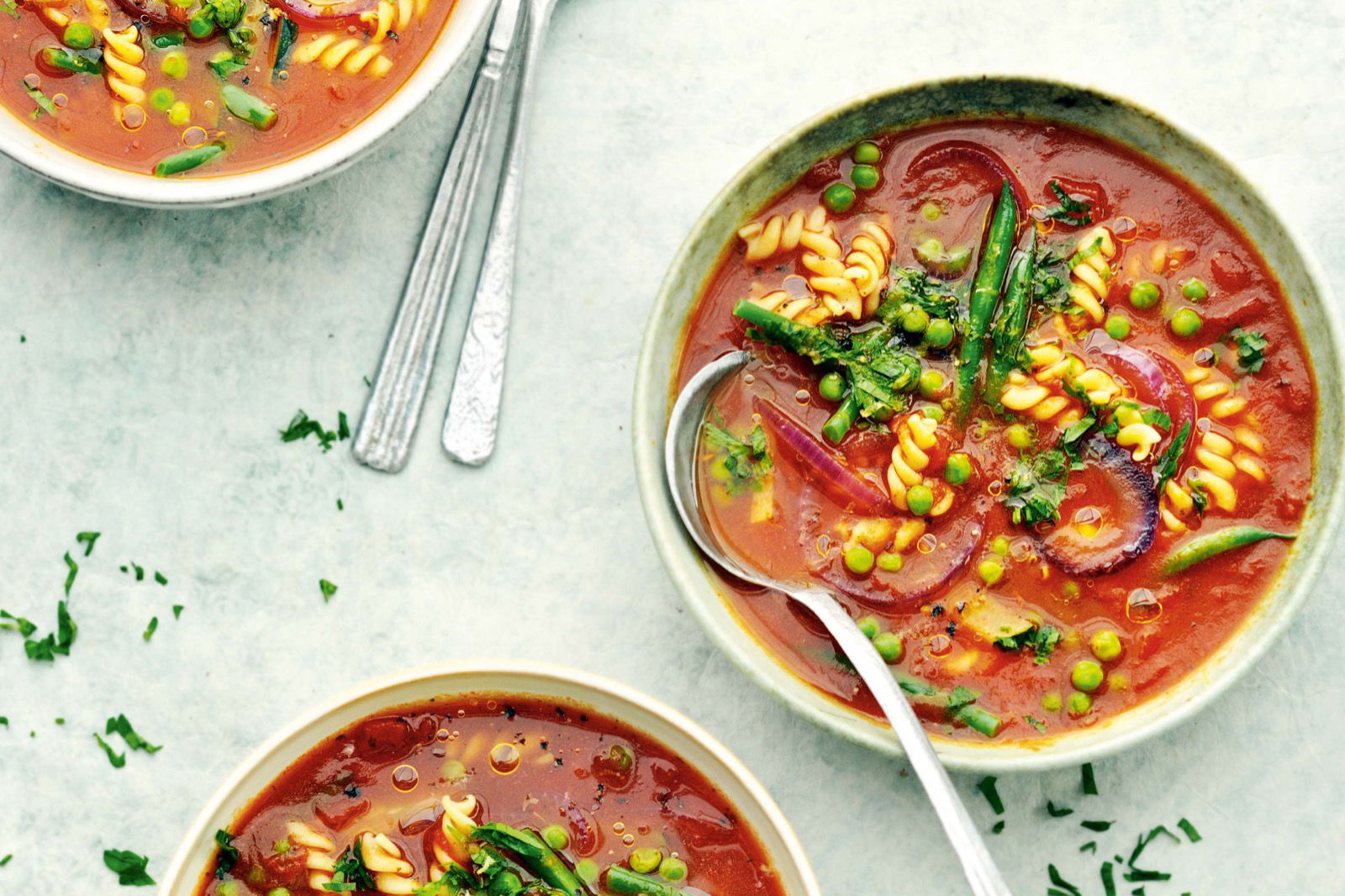 Minestrone Met Mini Fusilli