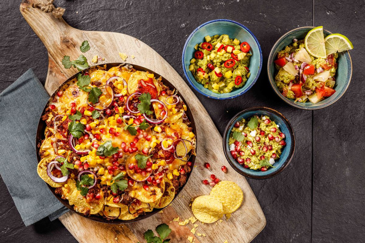 Nachoschotel Met Verrassende Guacamoles