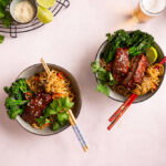 Noedels met spareribs