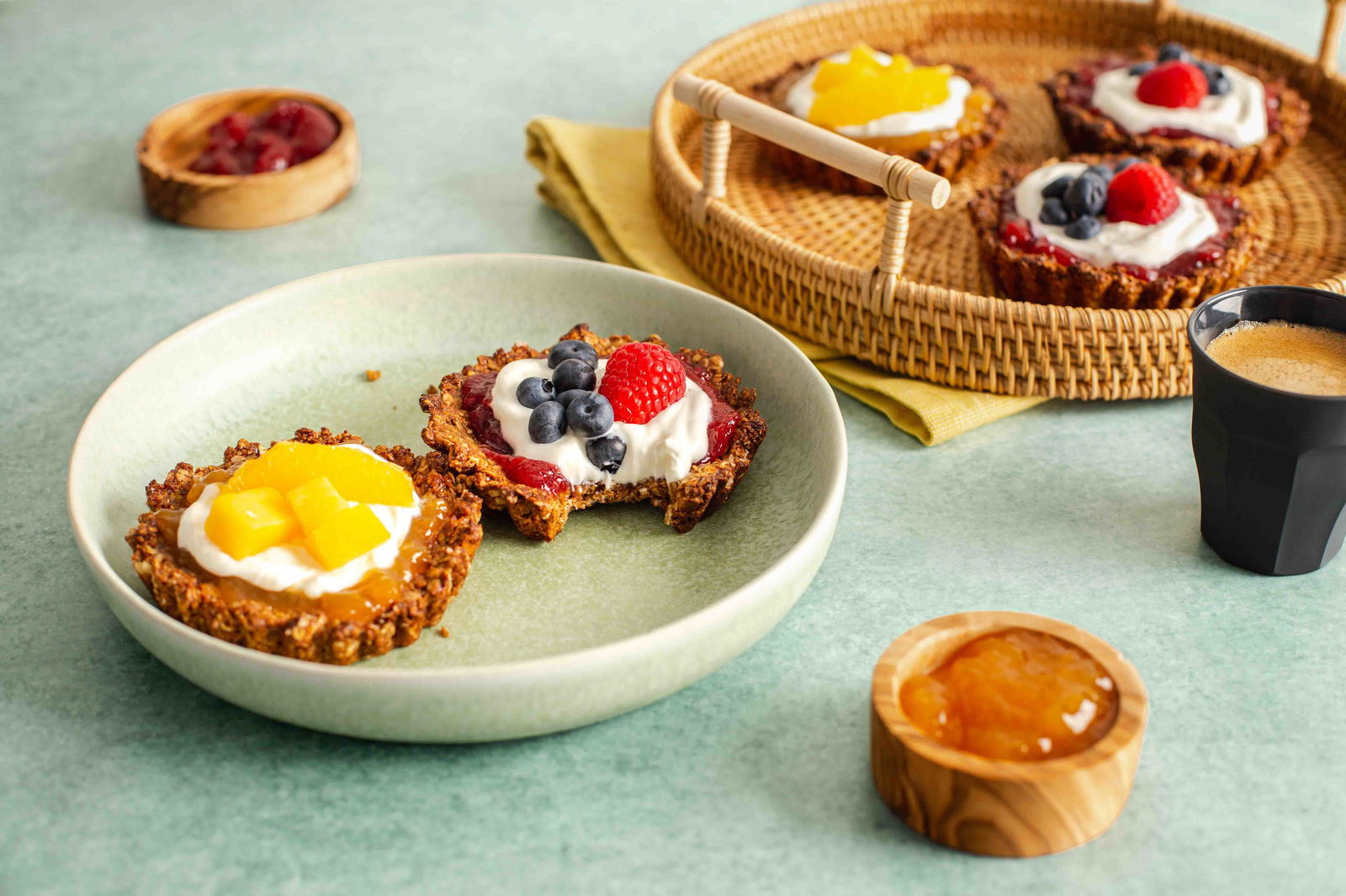 Ontbijttaartje Maxima Mango Tango