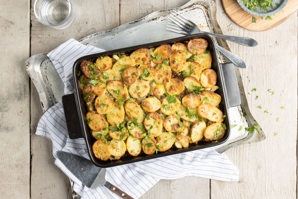 Ovenschotel Bloemkool Room Met Gehakt