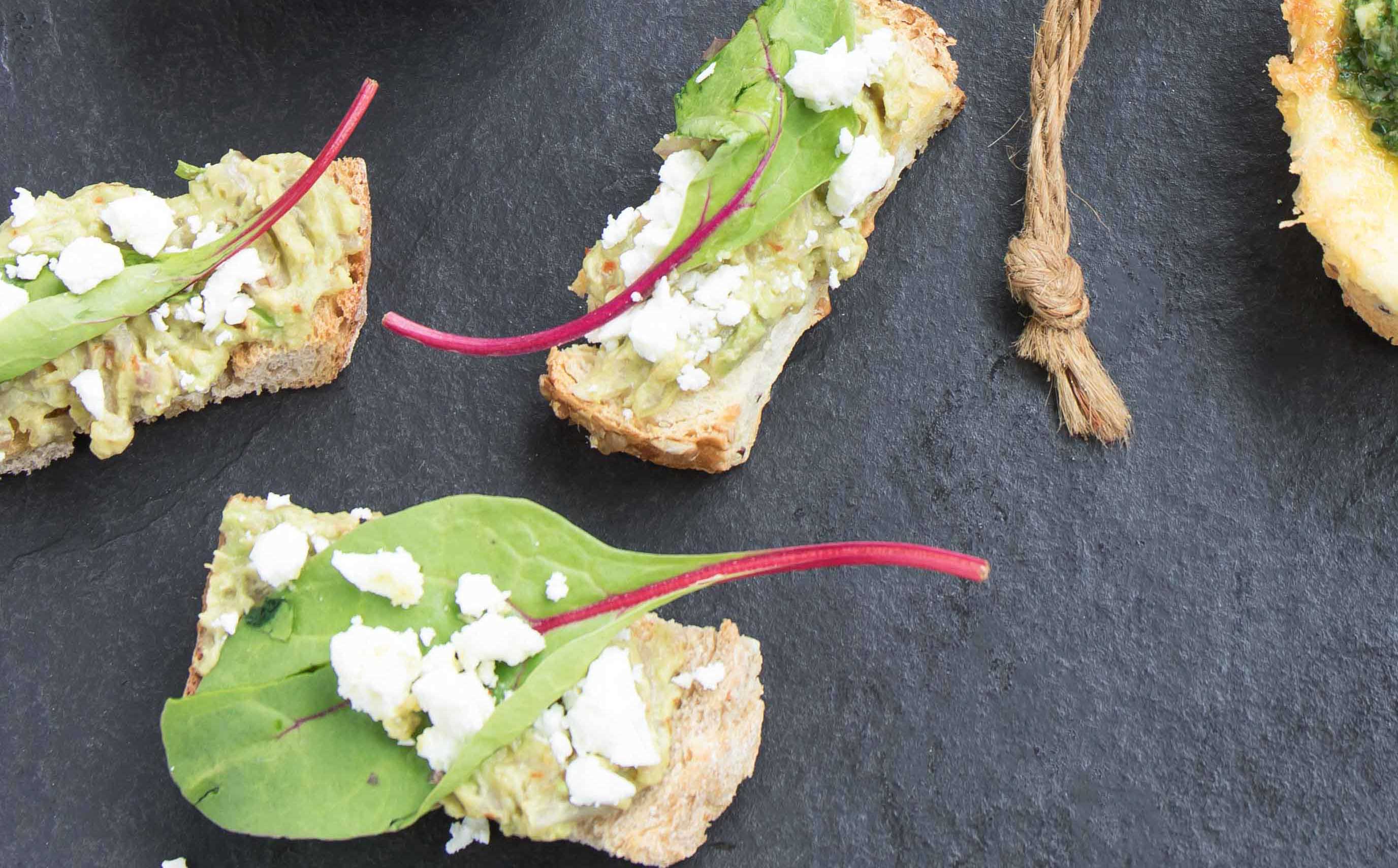 Pintxo Met Avocado En Feta