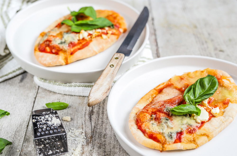 Pita Pizza Quattro Formaggi